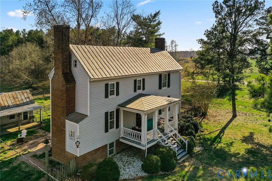 11.3 Acres of Land with Home for Sale in Stevensville, Virginia