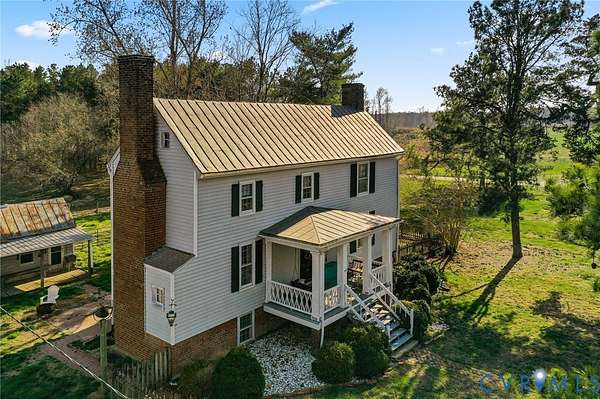 11.3 Acres of Land with Home for Sale in Stevensville, Virginia