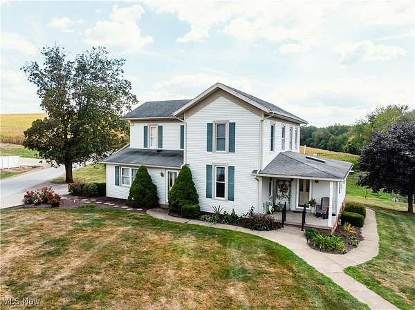 3.5 Acres of Residential Land with Home for Auction in Newcomerstown, Ohio