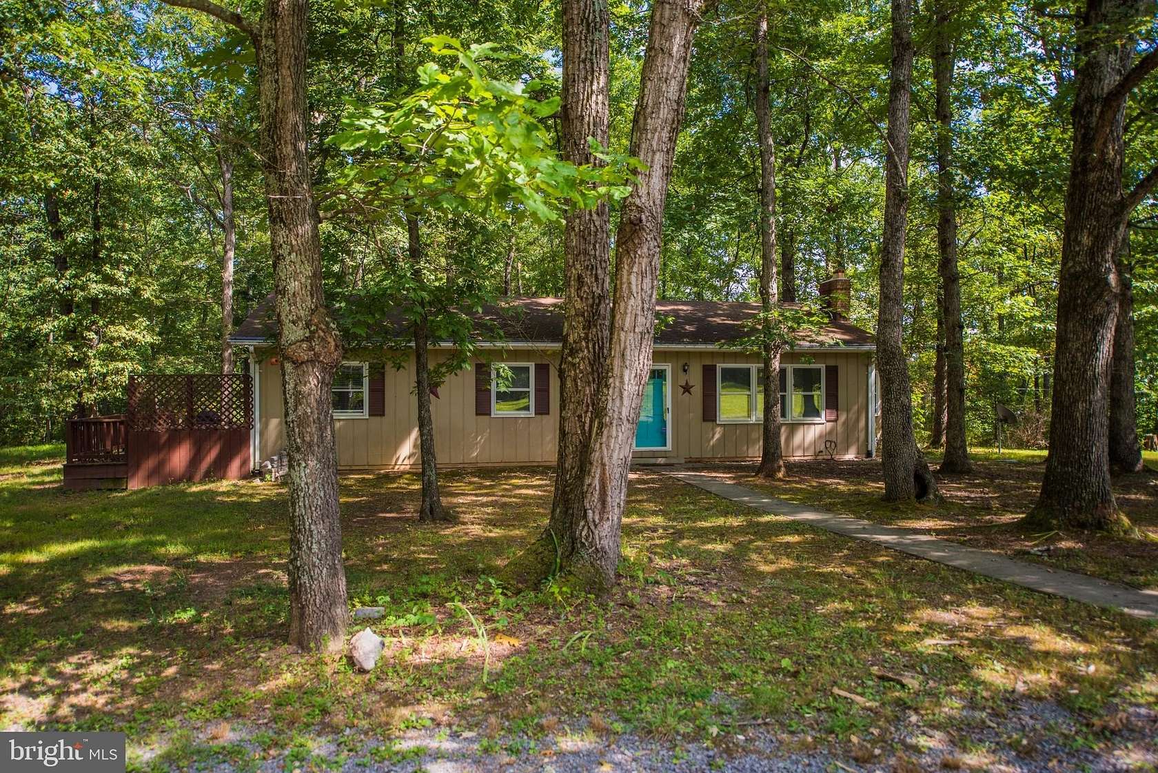 9 Acres of Land with Home for Sale in Bunker Hill, West Virginia