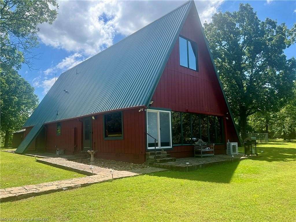 80 Acres of Recreational Land with Home for Sale in Poteau, Oklahoma