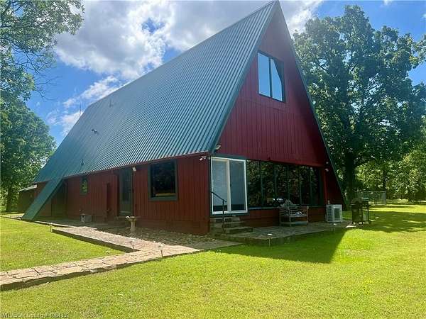 80 Acres of Recreational Land with Home for Sale in Poteau, Oklahoma