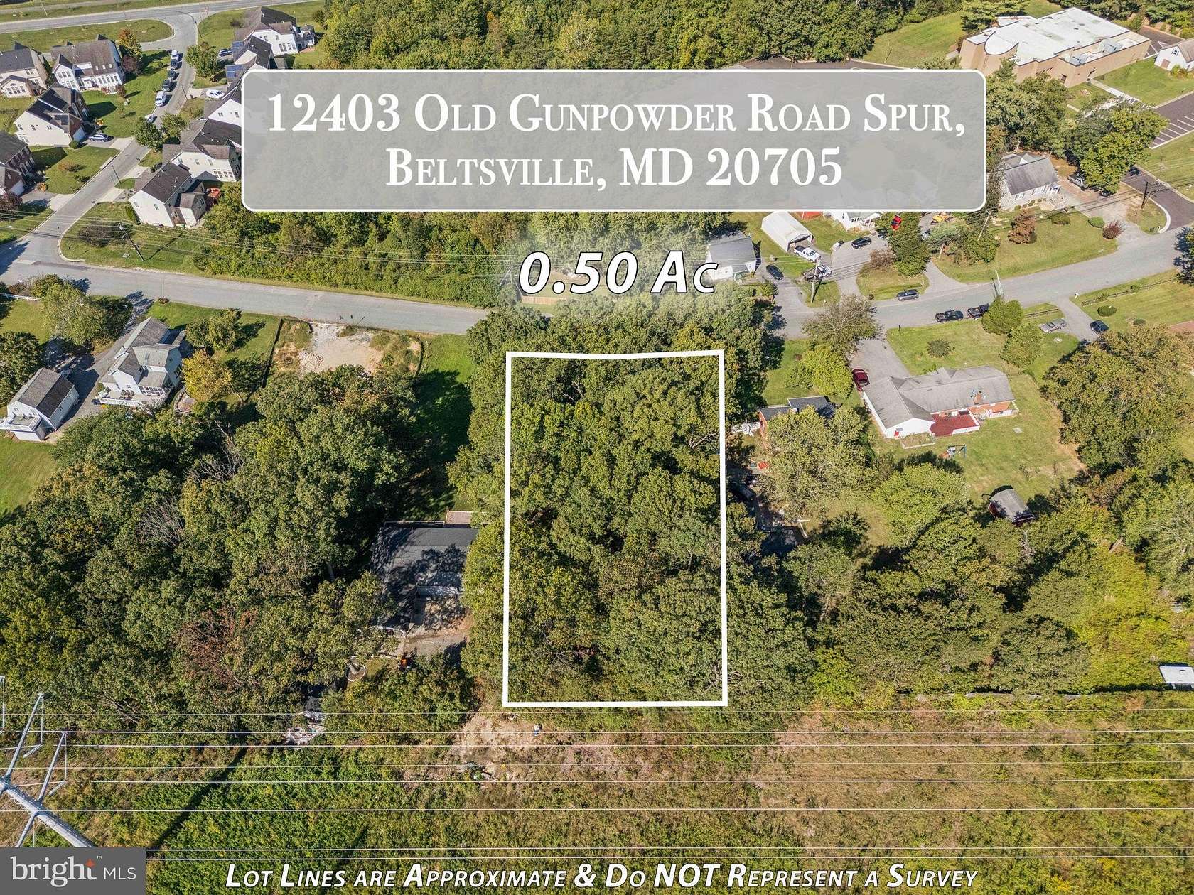 0.5 Acres of Residential Land for Sale in Beltsville, Maryland