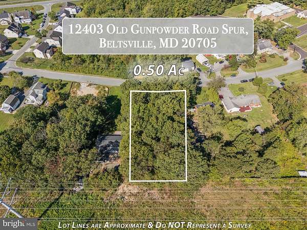 0.5 Acres of Residential Land for Sale in Beltsville, Maryland