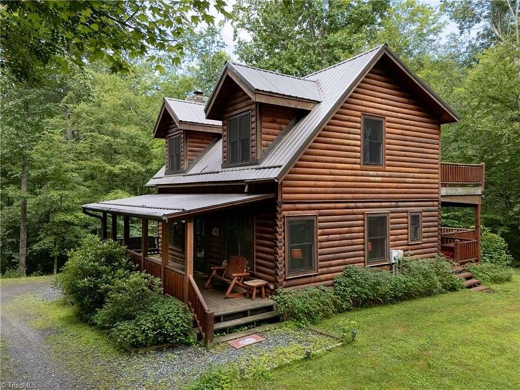 3.18 Acres of Residential Land with Home for Sale in West Jefferson, North Carolina