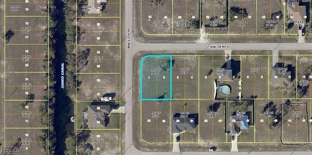 0.24 Acres of Residential Land for Sale in Cape Coral, Florida