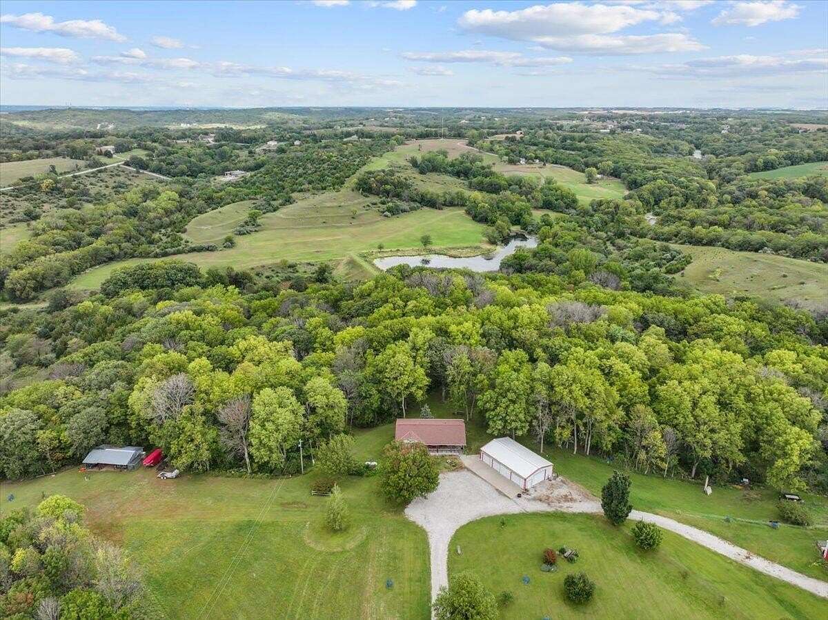 11.5 Acres of Land with Home for Sale in Glenwood, Iowa