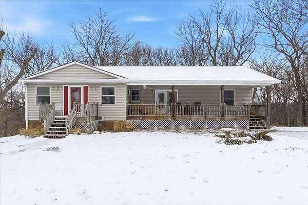 11.5 Acres of Land with Home for Sale in Glenwood, Iowa