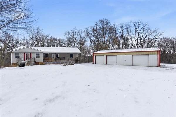 11.5 Acres of Land with Home for Sale in Glenwood, Iowa