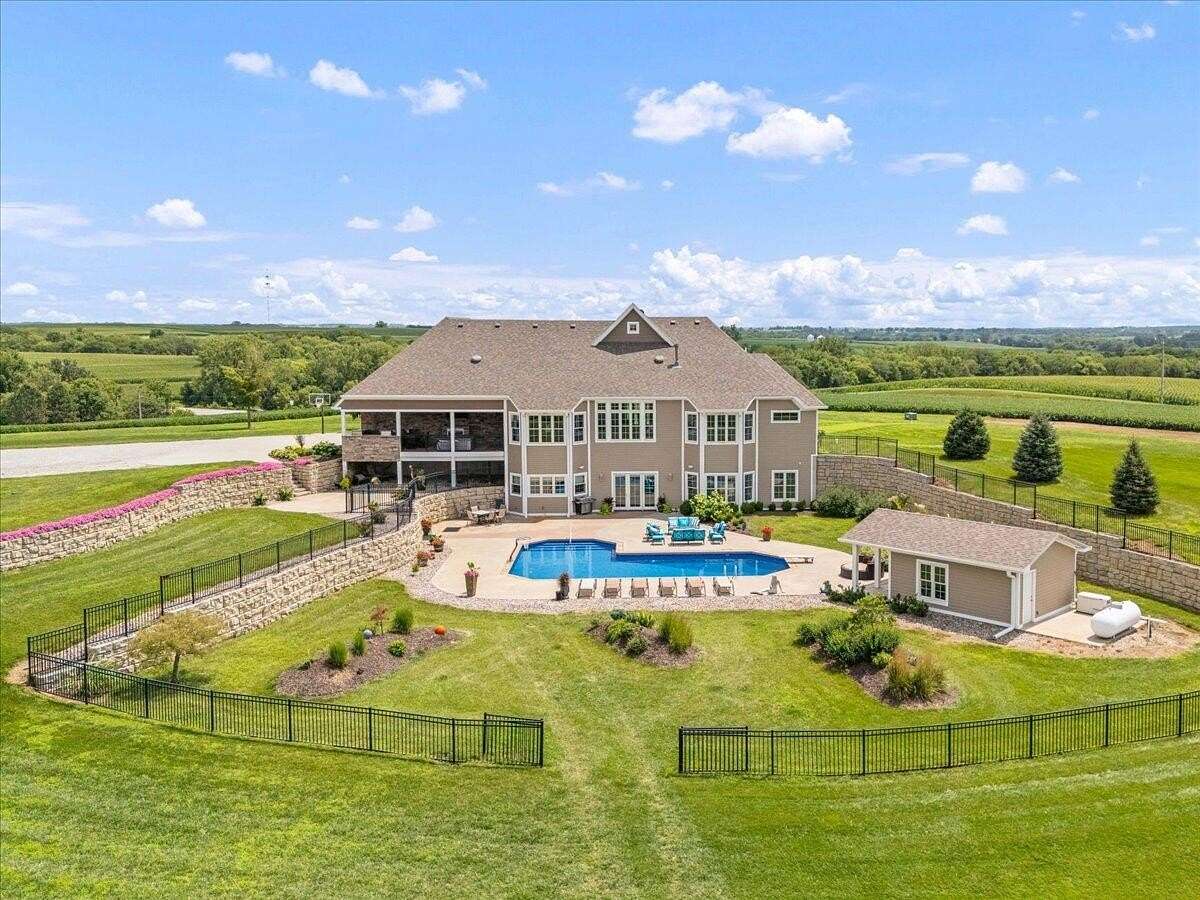 5 Acres of Land with Home for Sale in Malvern, Iowa