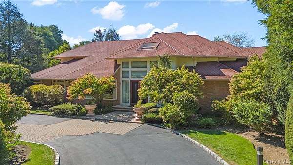 3.4 Acres of Residential Land with Home for Sale in Old Brookville, New York