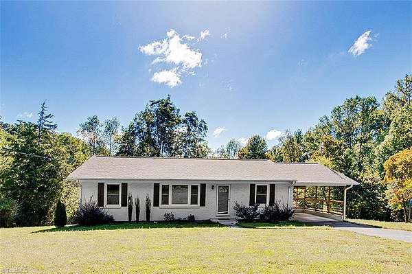 5.4 Acres of Residential Land with Home for Sale in Asheboro, North Carolina