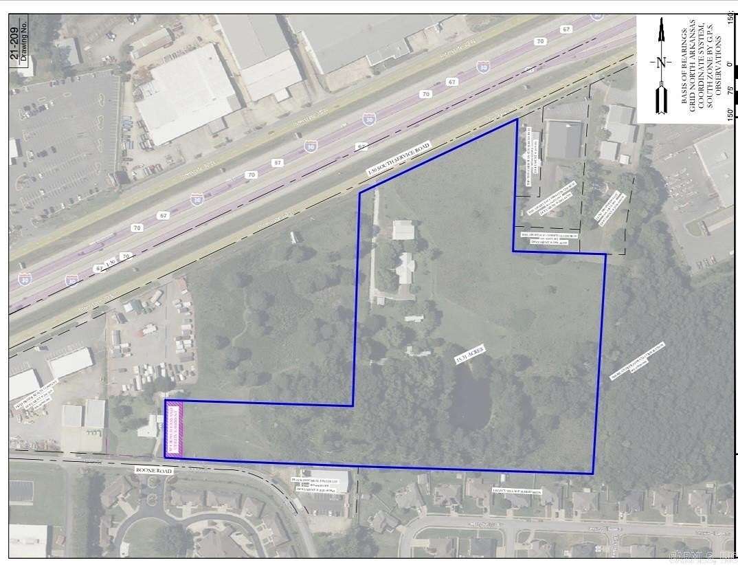 15.3 Acres of Commercial Land for Sale in Benton, Arkansas