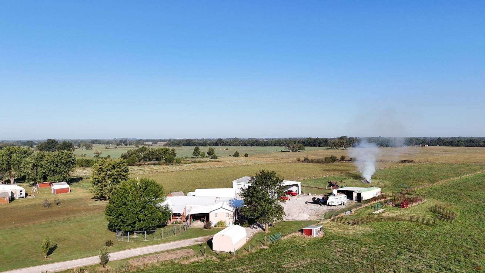 15 Acres of Land with Home for Sale in Welch, Oklahoma