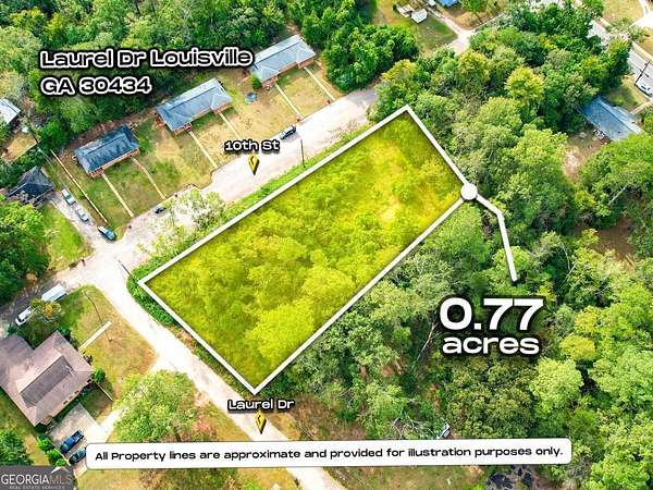 0.77 Acres of Residential Land for Sale in Louisville, Georgia