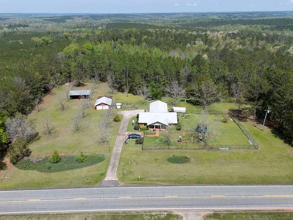 61.3 Acres of Recreational Land with Home for Sale in Morris, Georgia
