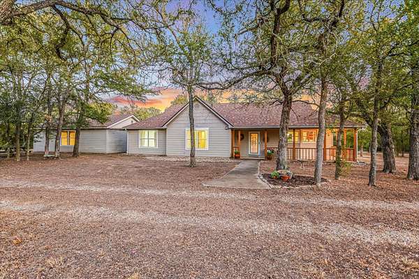 8 Acres of Residential Land with Home for Sale in Cedar Creek, Texas