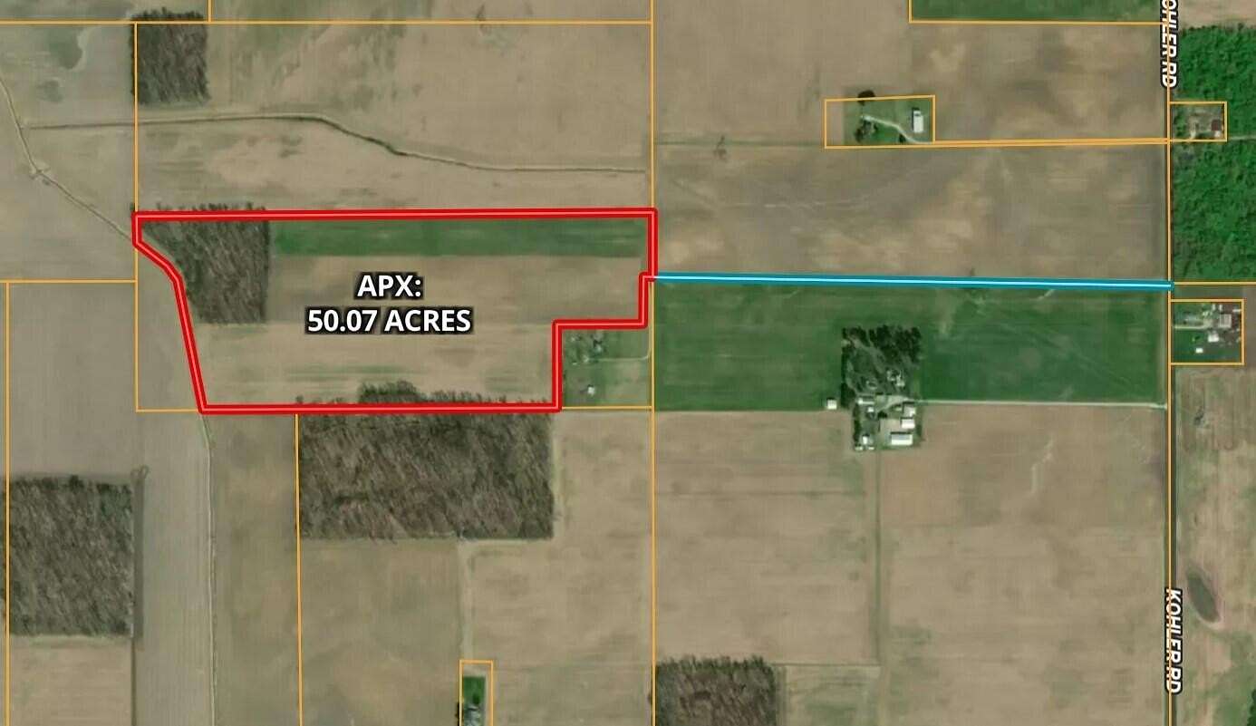 50 Acres of Land for Auction in Wapakoneta, Ohio