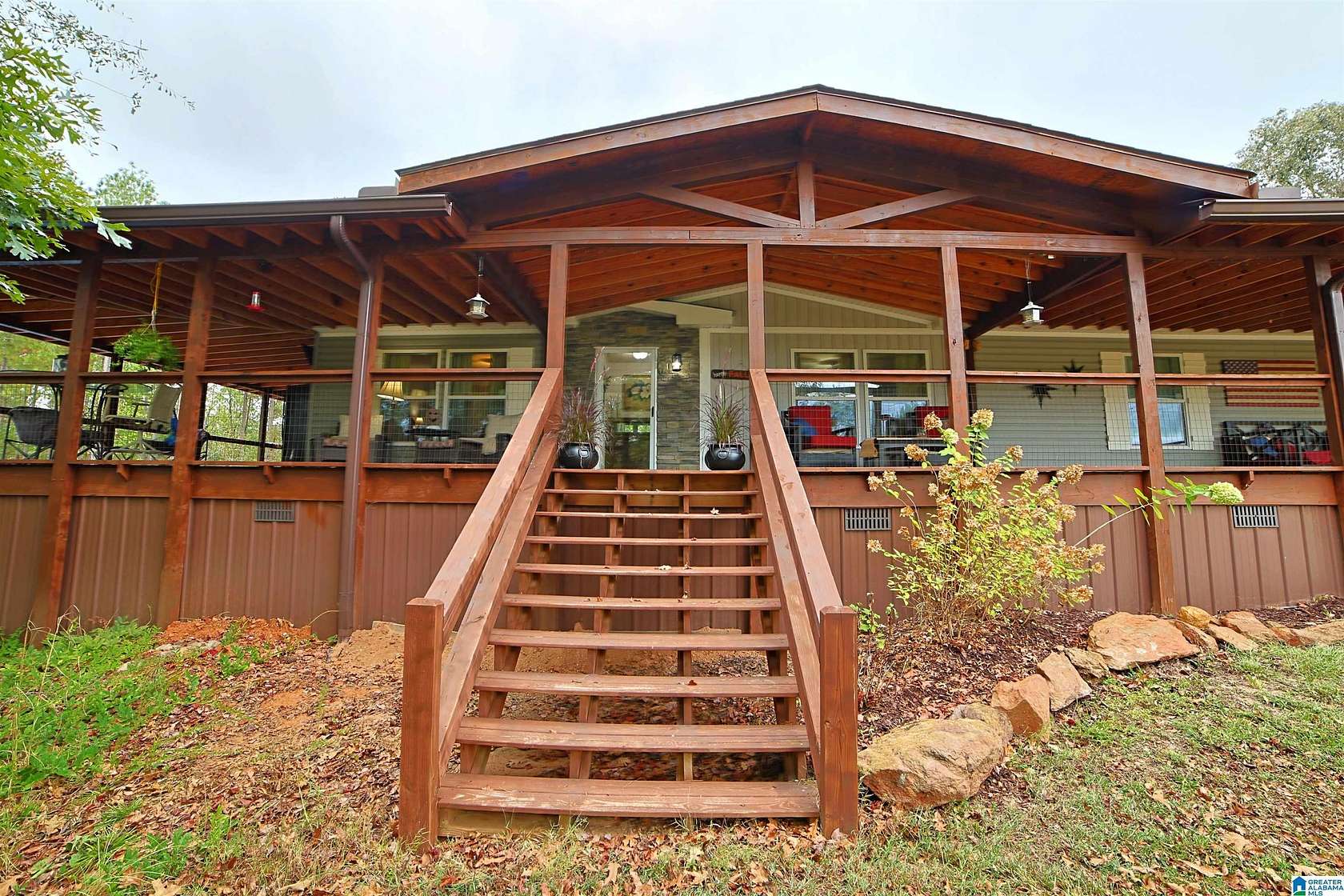 18.8 Acres of Land with Home for Sale in Lineville, Alabama