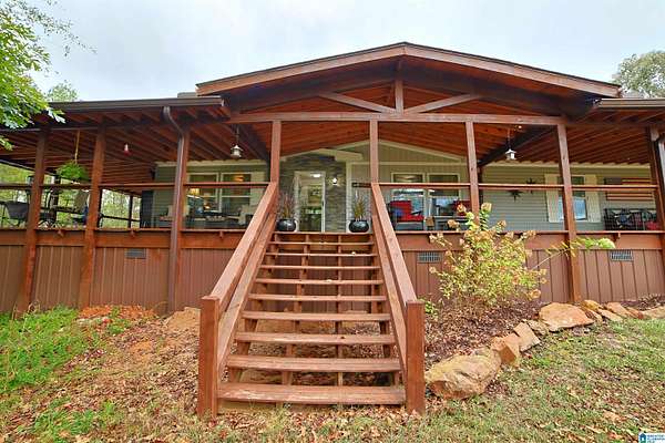 18.8 Acres of Land with Home for Sale in Lineville, Alabama