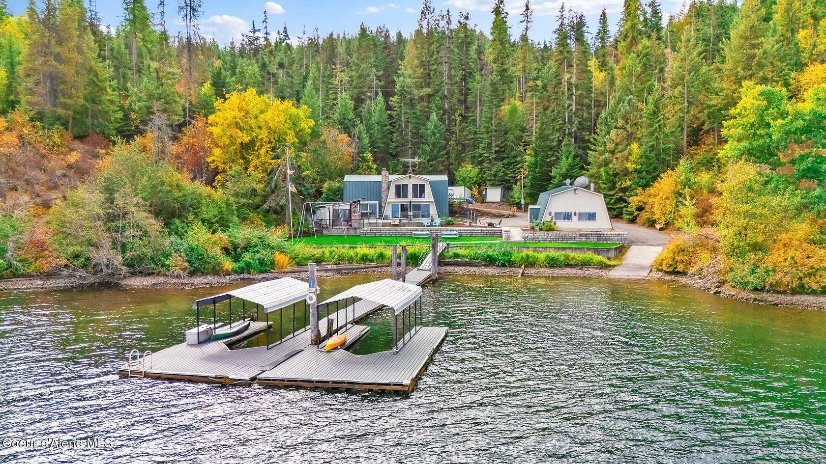 3.44 Acres of Land with Home for Sale in Worley, Idaho