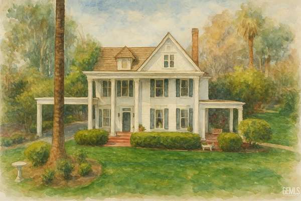 1.56 Acres of Residential Land with Home for Sale in Bakersfield, California