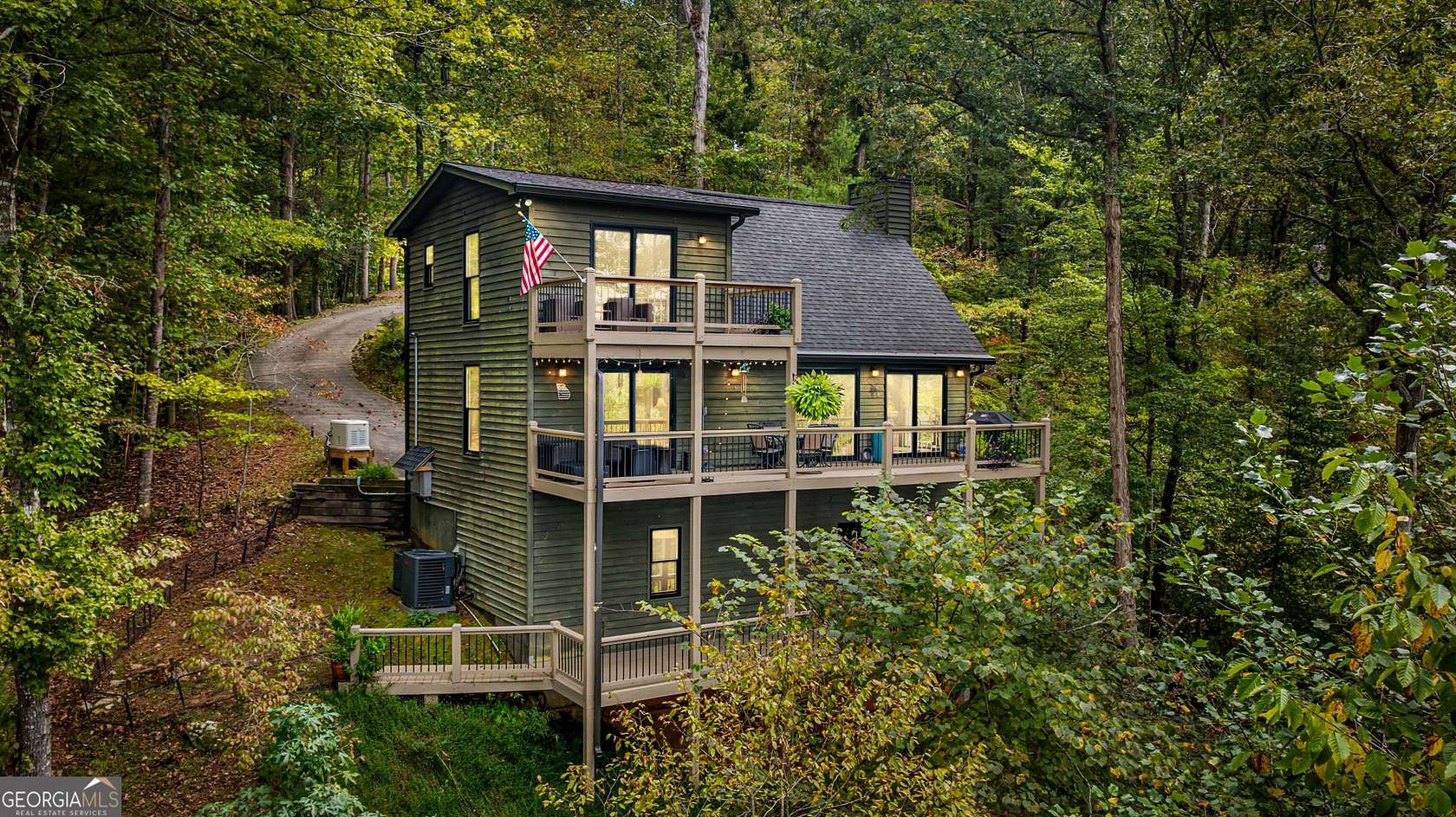 3 Acres of Land with Home for Sale in Ellijay, Georgia