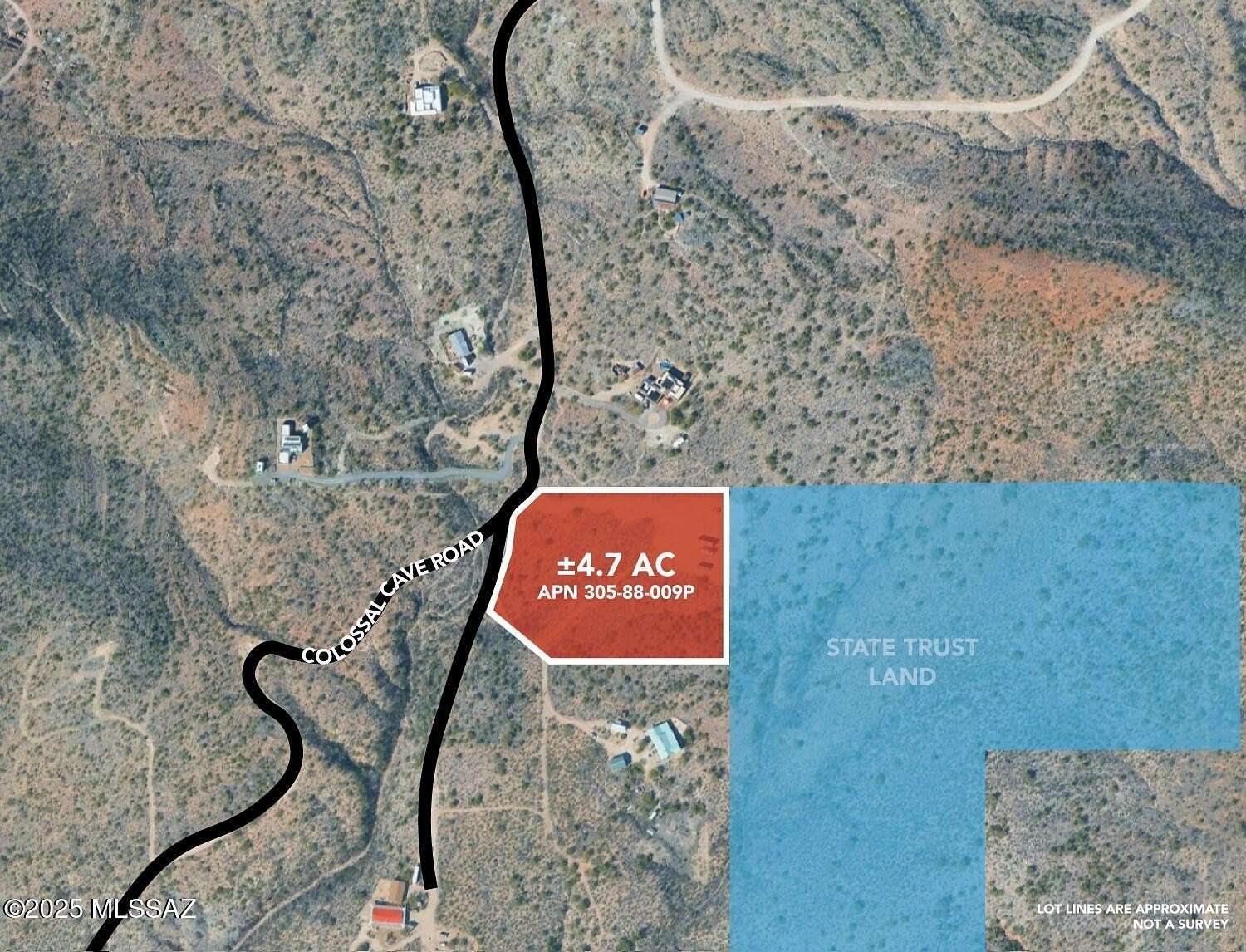 4.4 Acres of Residential Land for Sale in Vail, Arizona