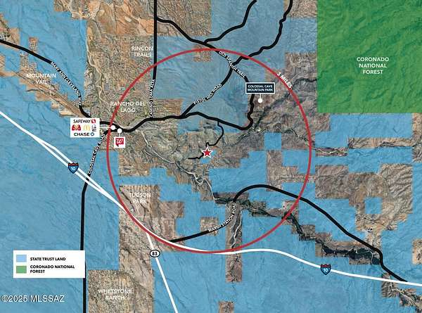 4.4 Acres of Residential Land for Sale in Vail, Arizona