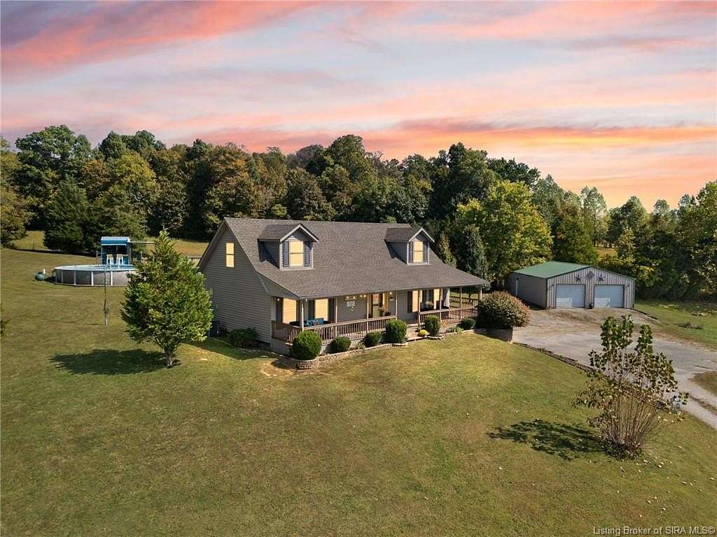 4.62 Acres of Residential Land with Home for Sale in Georgetown, Indiana