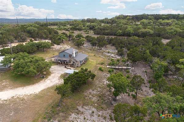 23 Acres of Recreational Land with Home for Sale in Spring Branch, Texas
