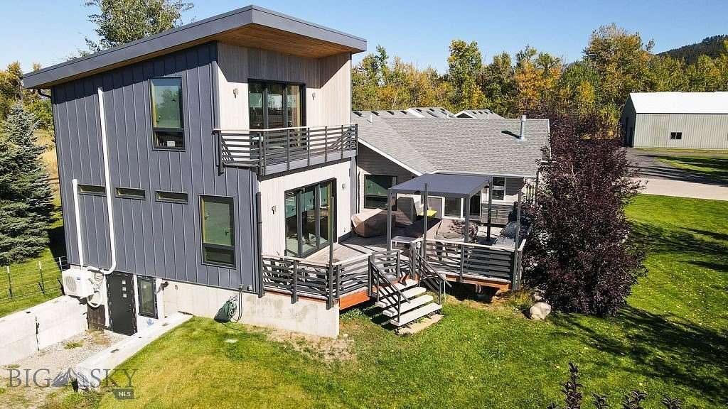 5 Acres of Residential Land with Home for Sale in Bozeman, Montana