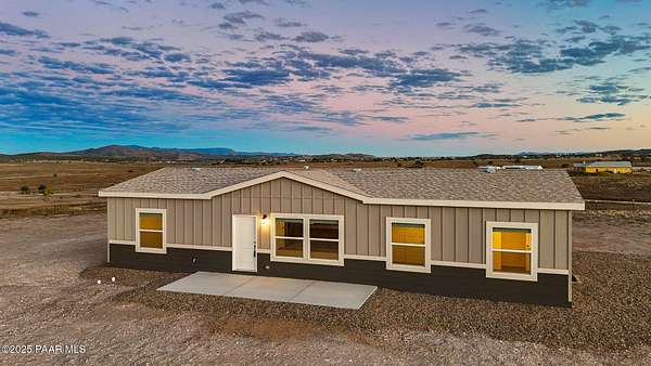 4 Acres of Residential Land with Home for Sale in Paulden, Arizona