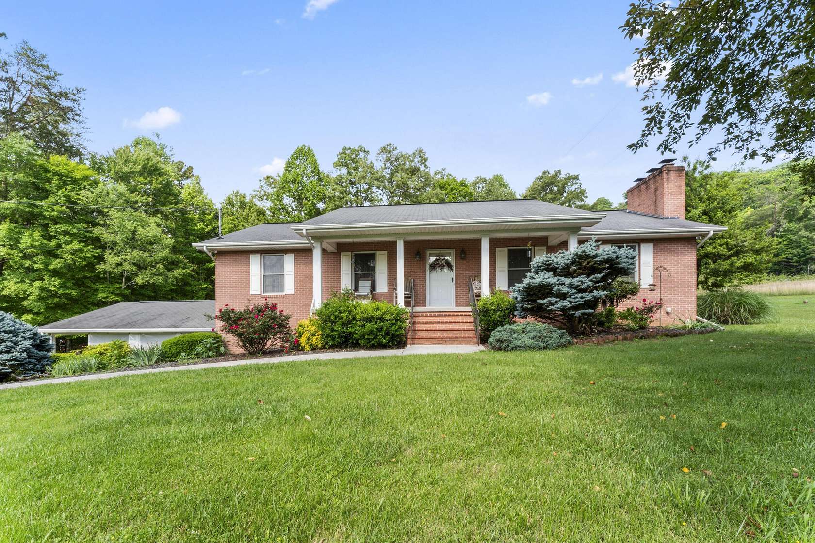 58.6 Acres of Agricultural Land with Home for Sale in Blaine, Tennessee