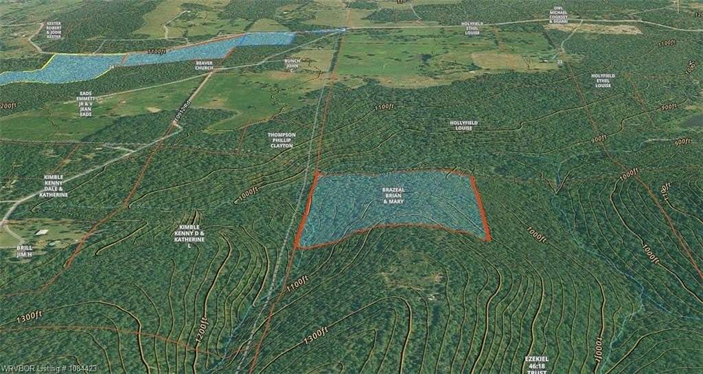 40 Acres of Recreational Land for Sale in Bunch, Oklahoma