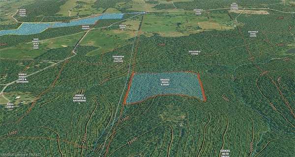 40 Acres of Recreational Land for Sale in Bunch, Oklahoma