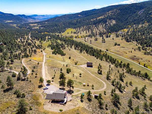 35 Acres of Recreational Land with Home for Sale in Loveland, Colorado