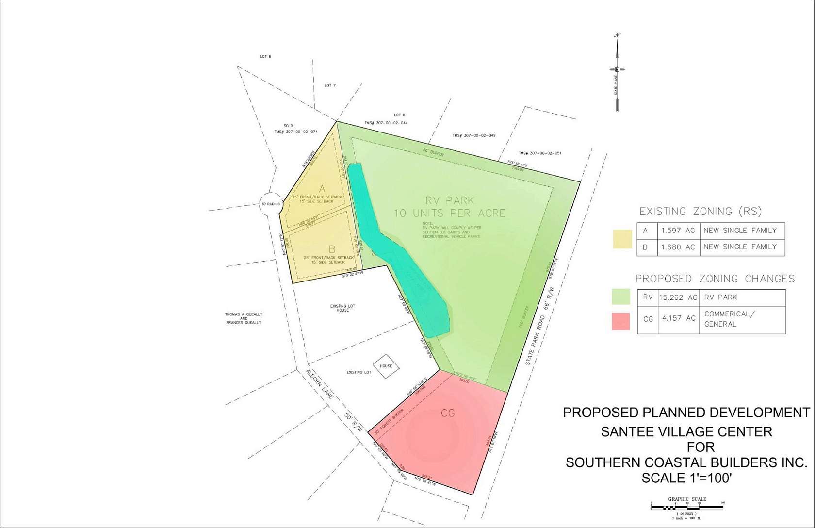 22.8 Acres of Land for Sale in Santee, South Carolina