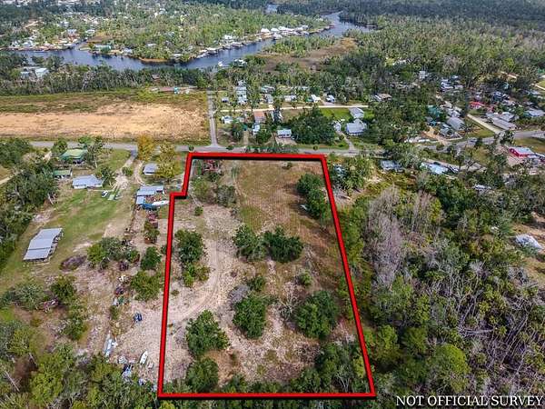 4.2 Acres of Land with Home for Sale in Steinhatchee, Florida