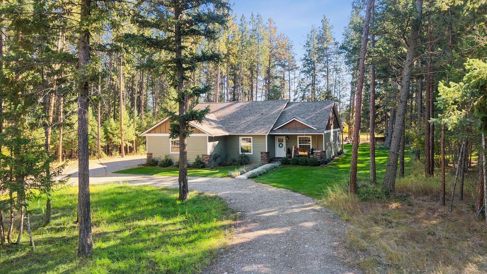 1.86 Acres of Land with Home for Sale in Columbia Falls, Montana