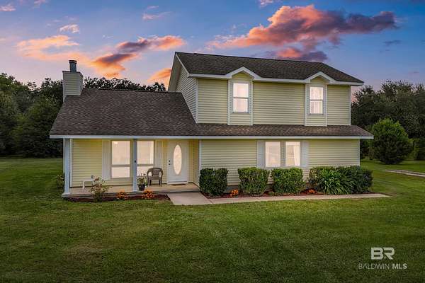 3.15 Acres of Residential Land with Home for Sale in Lillian, Alabama