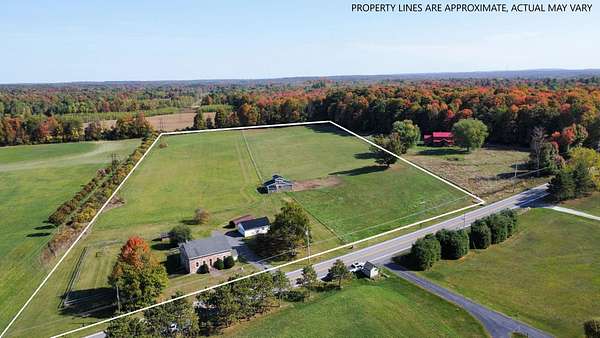 10.8 Acres of Land with Home for Sale in Canton, New York