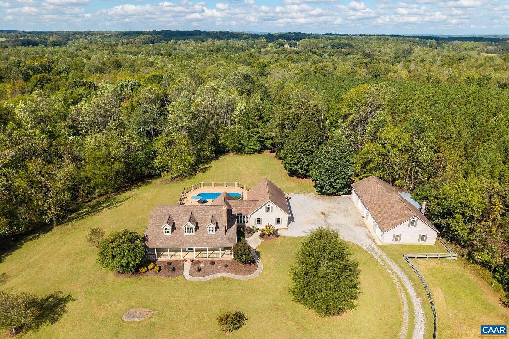 10 Acres of Land with Home for Sale in Dry Fork, Virginia