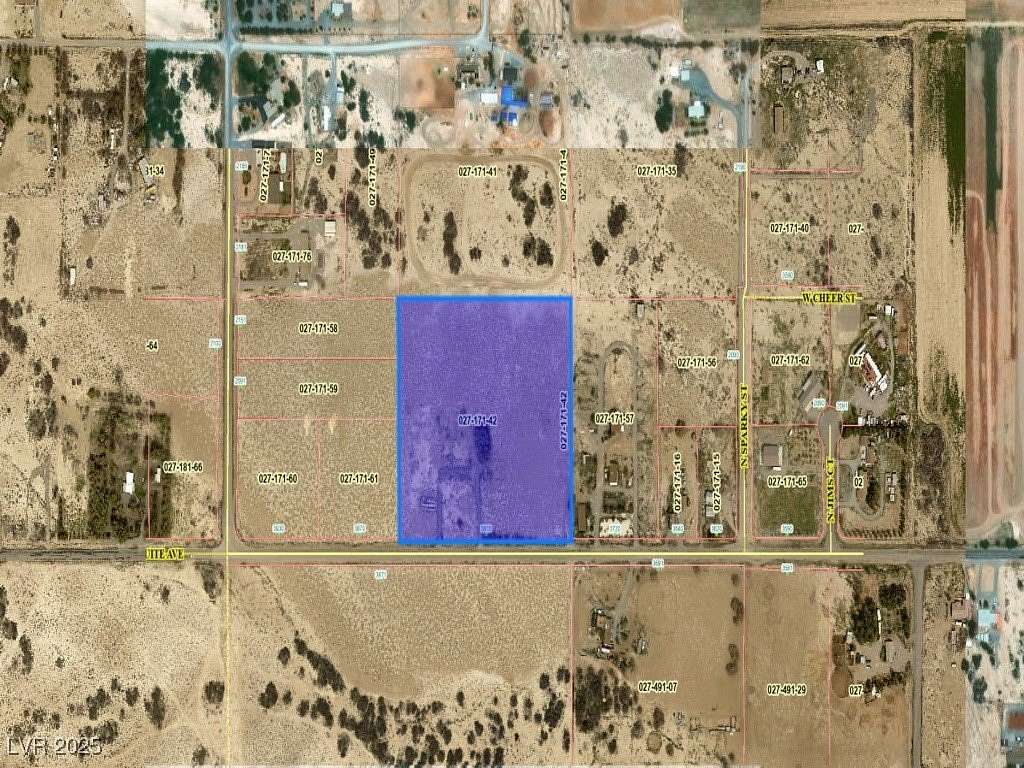 10 Acres of Residential Land for Sale in Pahrump, Nevada