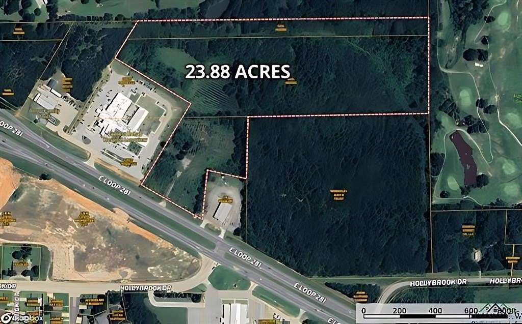 23.9 Acres of Mixed-Use Land for Sale in Longview, Texas