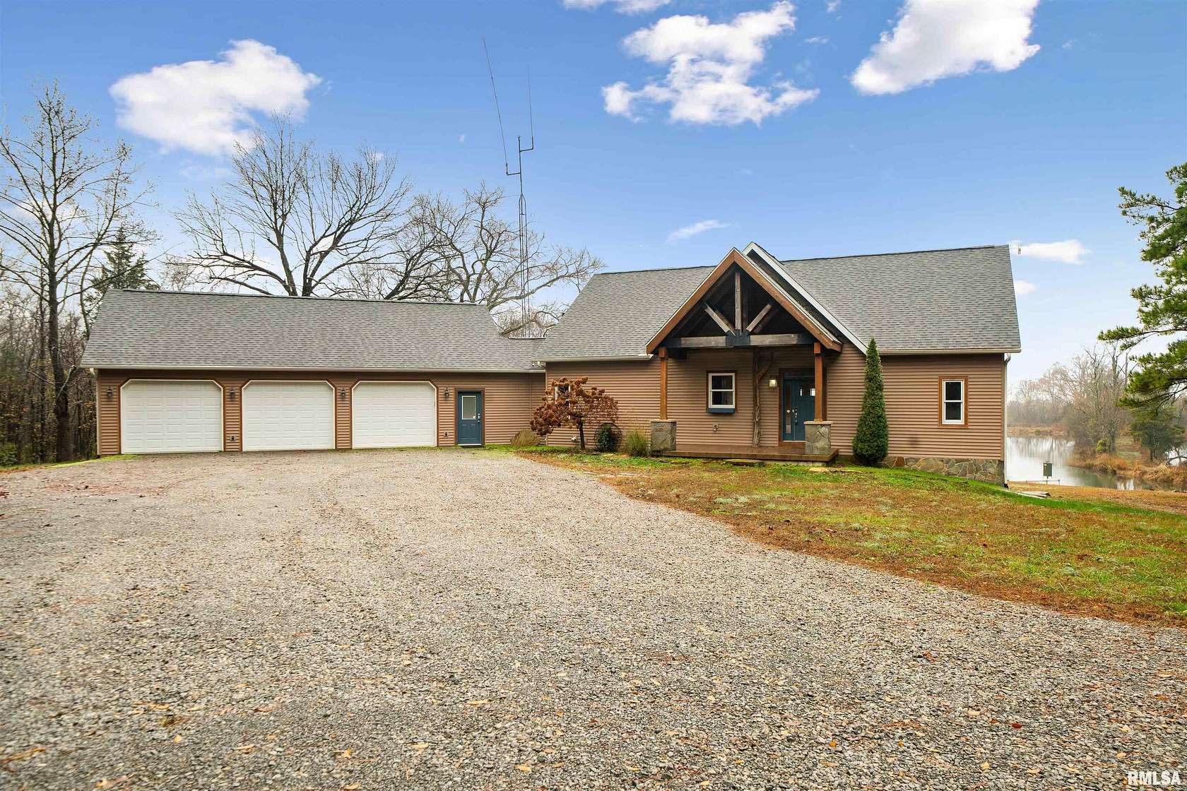 22.5 Acres of Recreational Land with Home for Sale in Simpson, Illinois