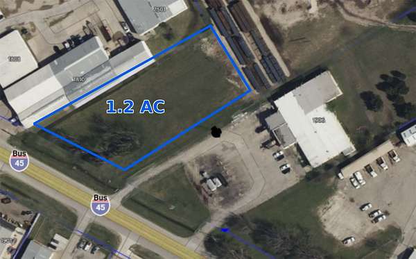 1.2 Acres of Commercial Land for Sale in Ennis, Texas