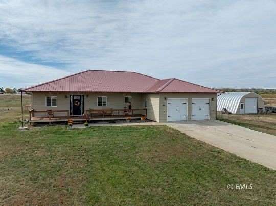 5.34 Acres of Land with Home for Sale in Miles City, Montana