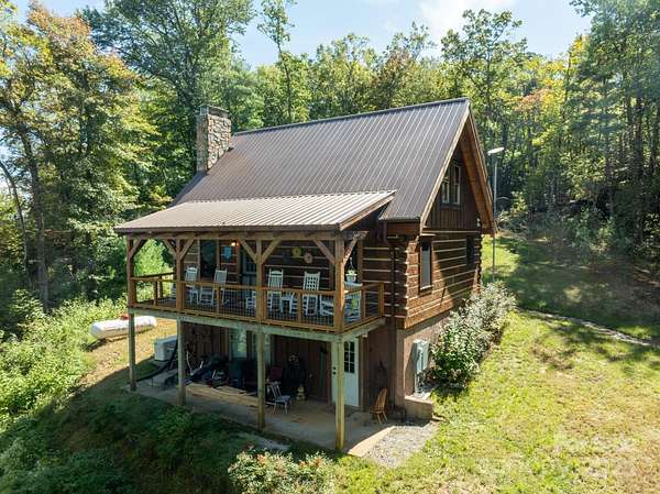 13.6 Acres of Recreational Land with Home for Sale in Collettsville, North Carolina