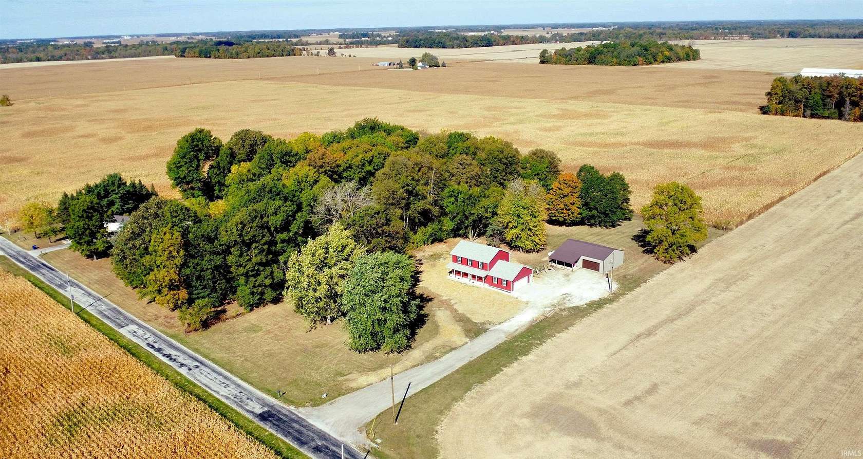 2 Acres of Residential Land with Home for Sale in Warren, Indiana